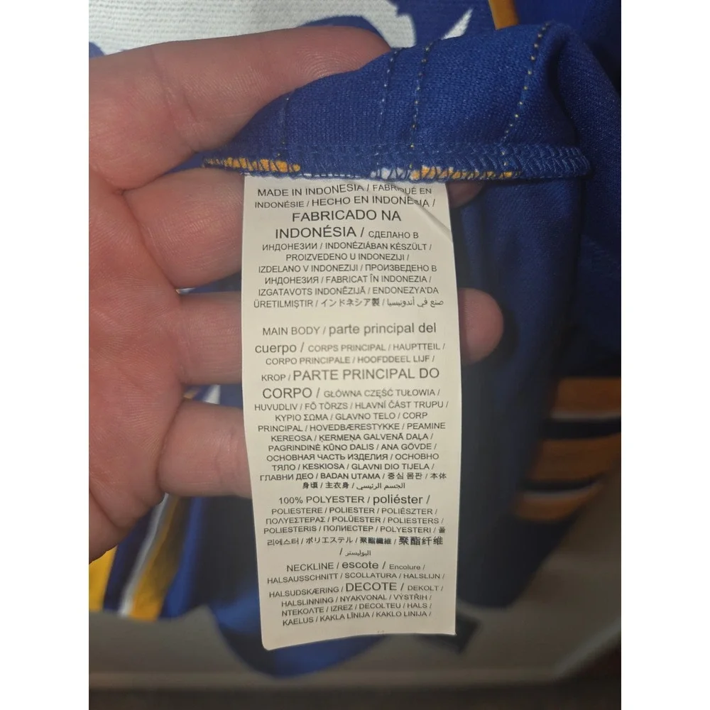 Buffalo Sabres Fanatics Breakaway NHL Jersey Mens XL Royal Blue Home - Picture 6 of 6